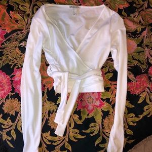 White yoga top. Size SMALL